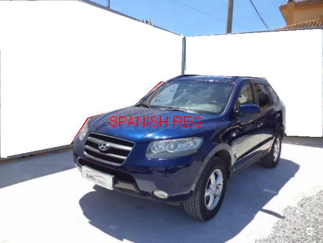 Left hand drive HYUNDAI SANTA FE 2.2 D 5 SEATS SPANISH REG